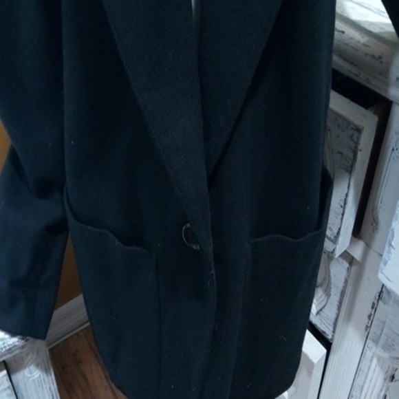 Lgr vintage black Blazer size 4 made in USA - Picture 4 of 4